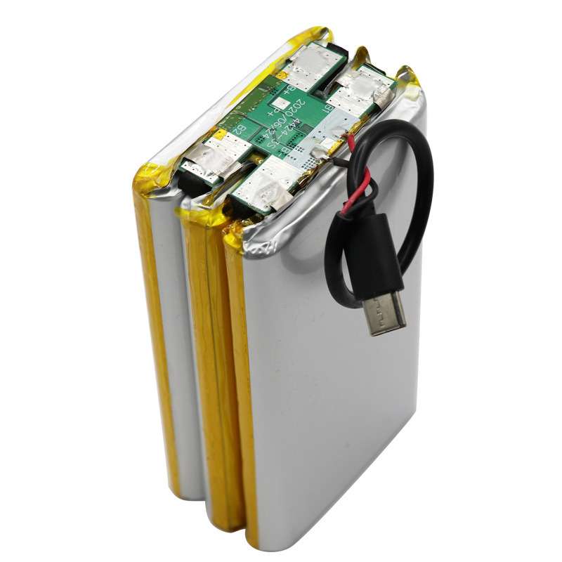 大容量聚合物锂电池组动力电池1260125-3S串联高容高压锂电池