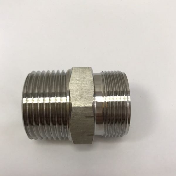 一寸变M32*1.5不锈钢对丝 双外丝 一侧一寸ZG DN25 一侧M32*1.5