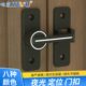 免打孔门栓门扣插销90度推拉门锁卫生间锁卡扣移门锁扣搭扣门闩锁