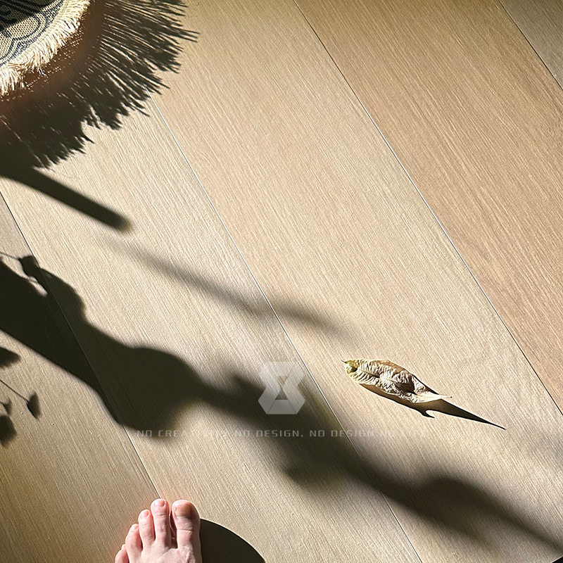 日式法风全瓷f原边木纹砖素雅原木色客餐厅卧室木地板耐磨防滑地