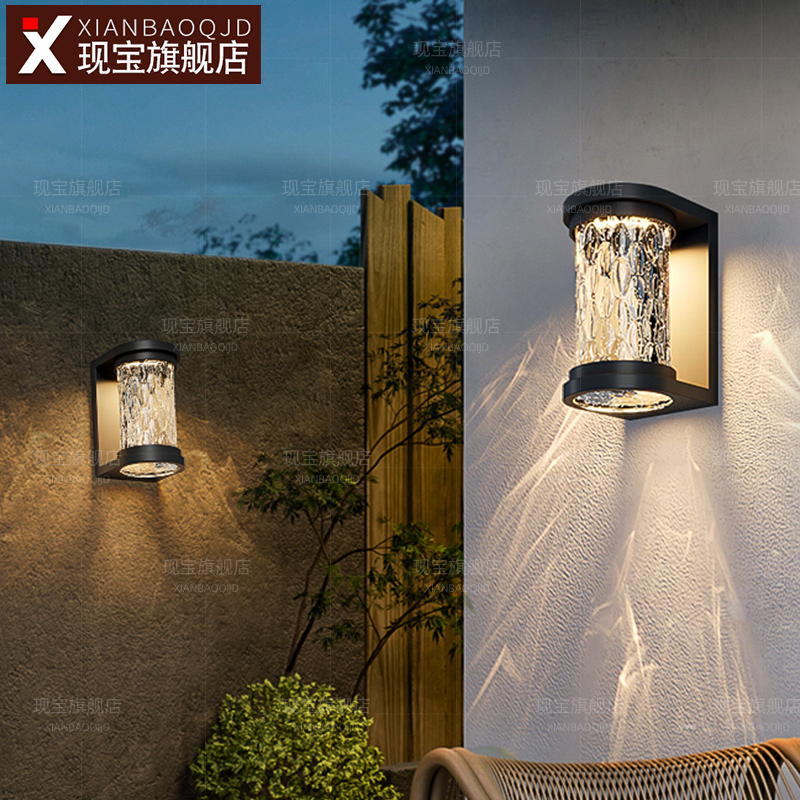 别墅外墙灯现代简约户外防水花园阳台柱子室外Q庭院露台走廊院子