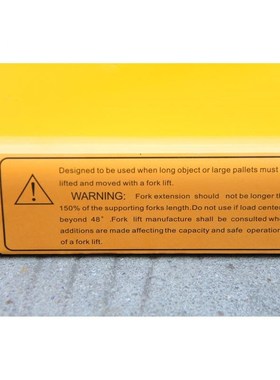 EX7式25EX484货座驾叉车用脚加长叉套 叉车加长套 叉齿延长臂