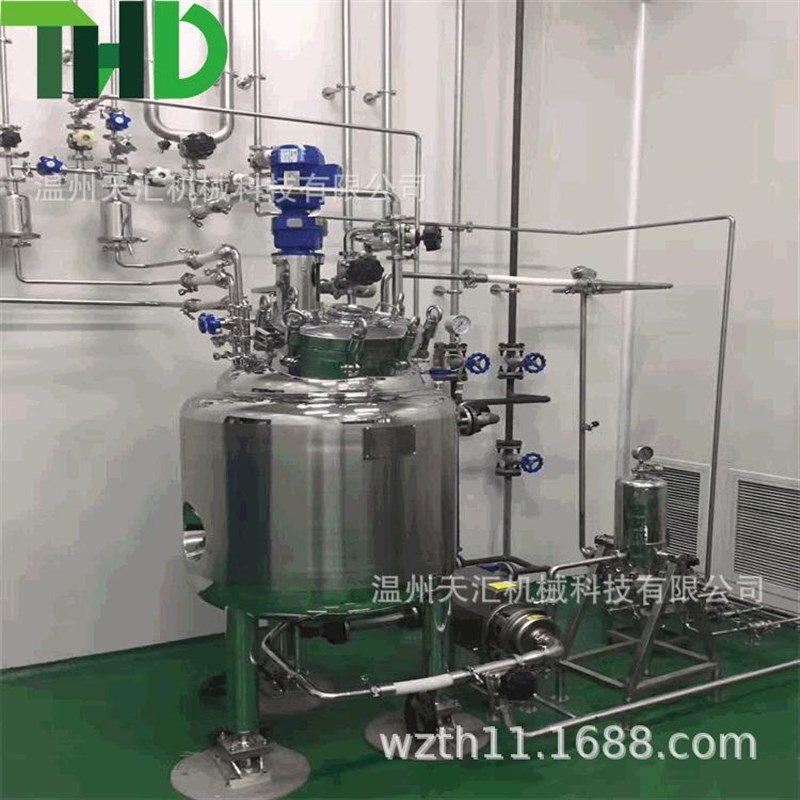 不锈钢电加热实验反应釜液体搅拌罐机械密封