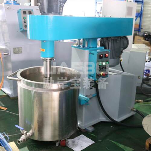 励岸宝微米级涂料油墨色浆石墨烯染料研磨机篮式研磨机篮式砂磨机