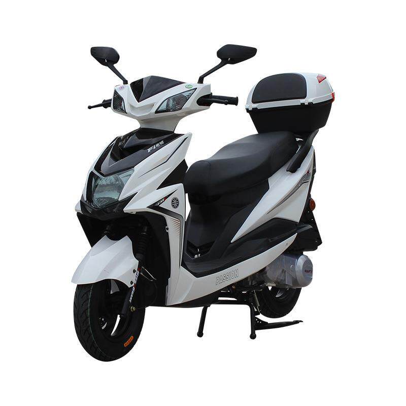 迅鹰尚摩托车踏板车国四电喷踏板摩托125cc动力燃油助力车可上牌