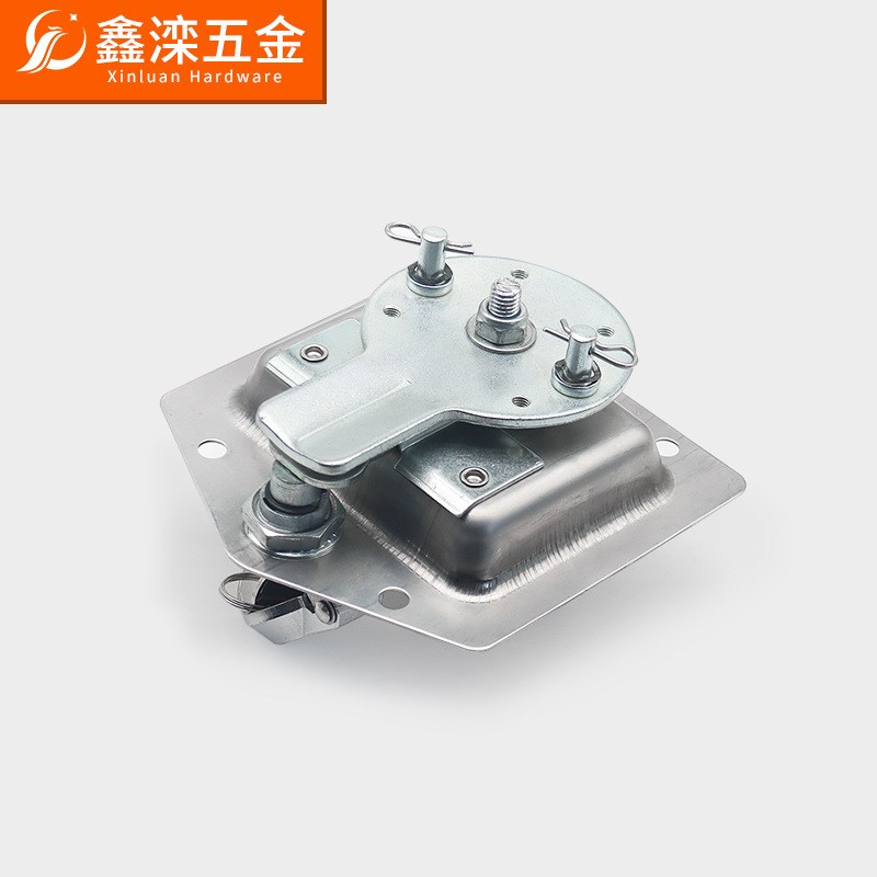 MS857工具箱锁不锈钢抛光盒锁房车拖车锁拖车房车挂车面板锁