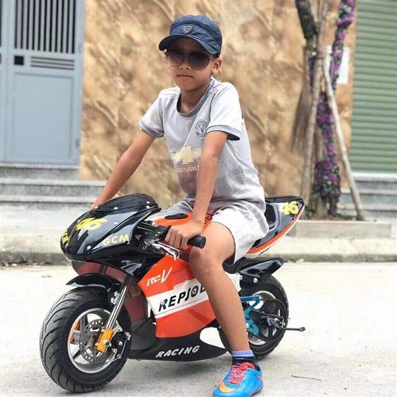 49CC迷你摩托车 迷你小跑车小趴赛车 电启动小摩托车 厂家直销