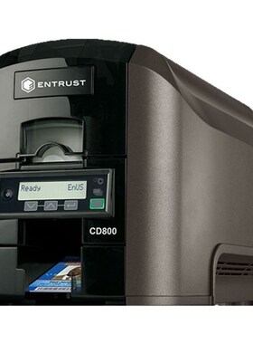 Entrust  DATACARD CD800证卡打印机 社保卡 交通卡 校园卡礼品卡