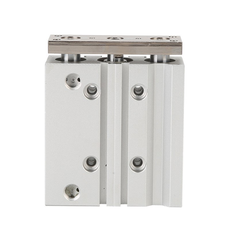 亚德客型气缸TCM20X10/20/25/30/40/50/75/100薄型带导杆三杆气缸