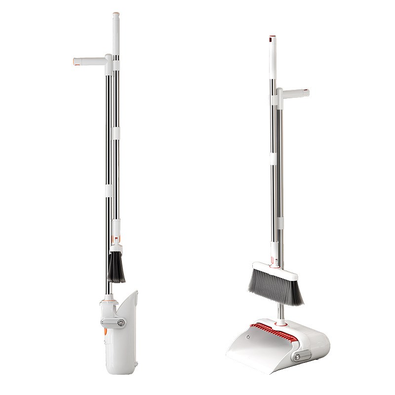 高品质清洁扫把套装家用可立式旋转扫把簸箕组合扫地