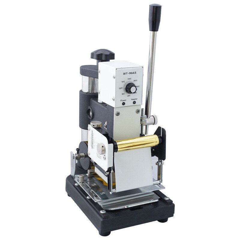 pvc卡凸码烫金机标准卡凸字号码烫金烫银手动小型烫印机厂家直销