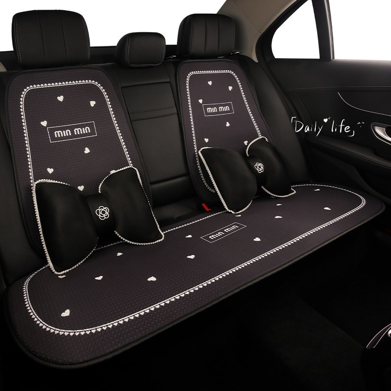 2025新款汽车坐垫四季通用网A红女神座垫高级感座椅套车内座套女