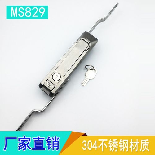 不锈钢MS828天地连杆锁威图柜门锁MS460连杆锁高压柜MS829拉杆锁