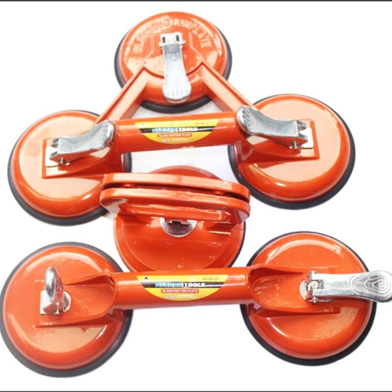 黑人工具 铝合金玻璃吸盘单爪 双爪 三爪 瓷砖防静电地板吸提器