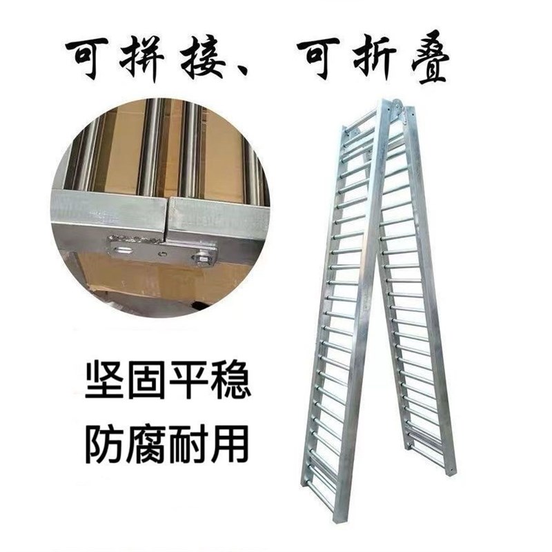 滑动滚轮随车搬运无动力传送滚筒卸货滑道不锈R钢滑轮无动力滑梯