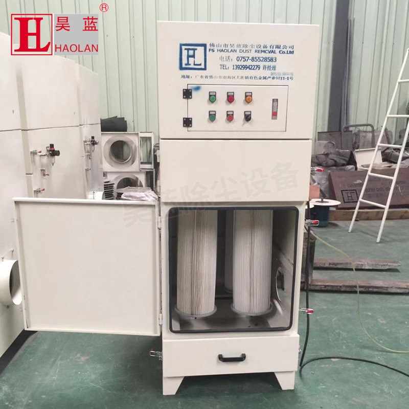 定制烟尘滤筒工业单机小型净化设备打磨L清灰锅炉仓顶滤筒除尘器