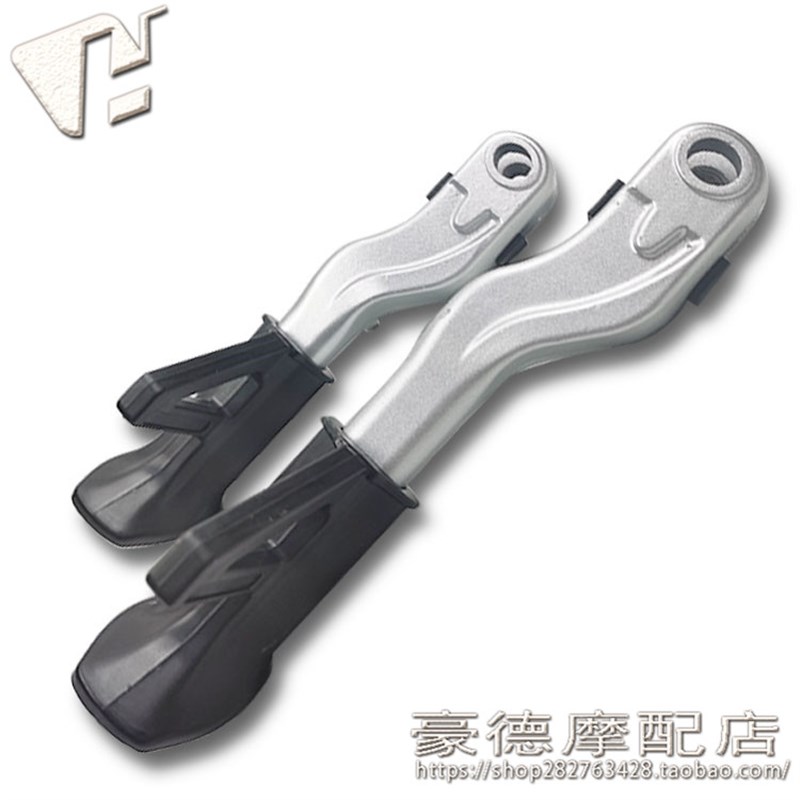 适用于摩托车单k脚撑可调节单边架电动车电瓶车脚撑侧脚架脚站