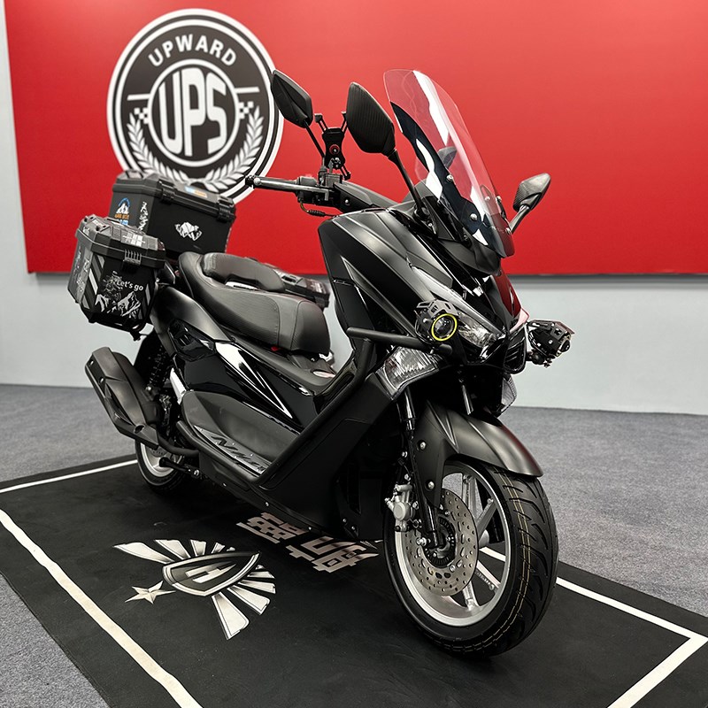 猛士4代150cc大踏板燃油摩托车机车电喷NMAXS款国四整车可上牌