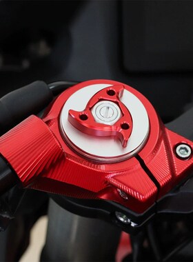 适用于赛600前减震调节器装饰盖SRK750骁500追600前避震装饰螺丝