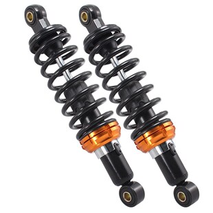 摩托车跑车改装配件 黑色280MM后减震器避震器中置减震