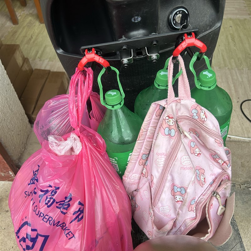 防脱型外卖挂钩m电动车踏板摩托车挂钩通用买菜早餐挂物