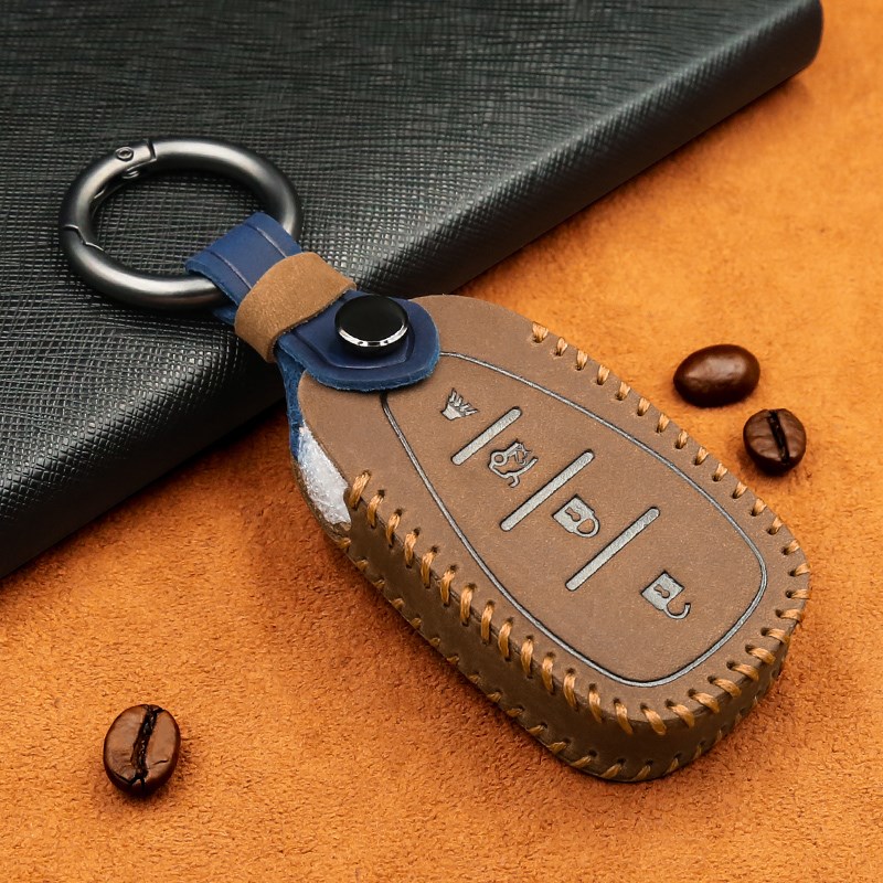 适用雪佛兰科鲁泽钥匙套迈锐宝xDl科沃兹探界者科鲁兹车包扣壳