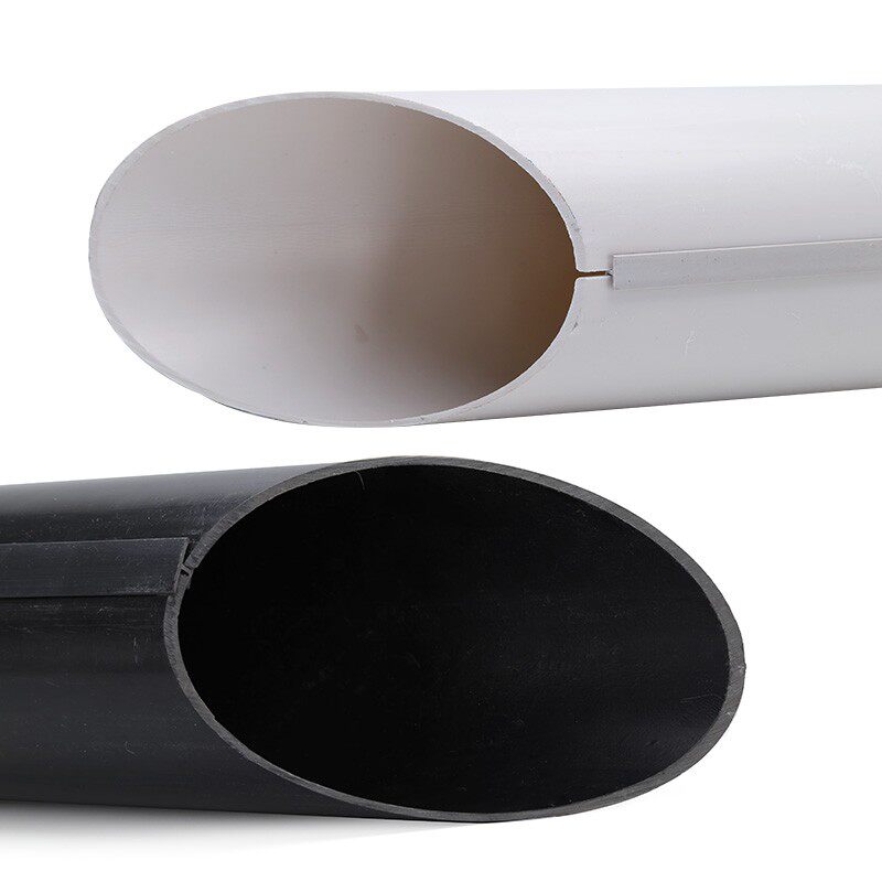 PVC反光警示管 移动通信光缆保护套 电力杆通信 拉线护套警示管