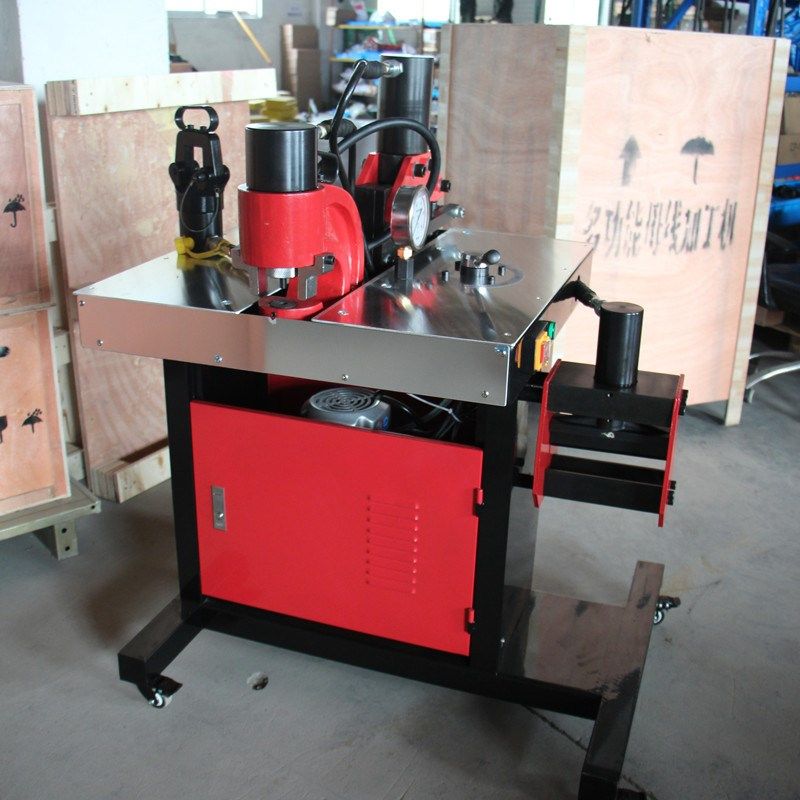 多功能母线加工机 200型四合一 液压冲孔机/切排机/折弯机/压线钳