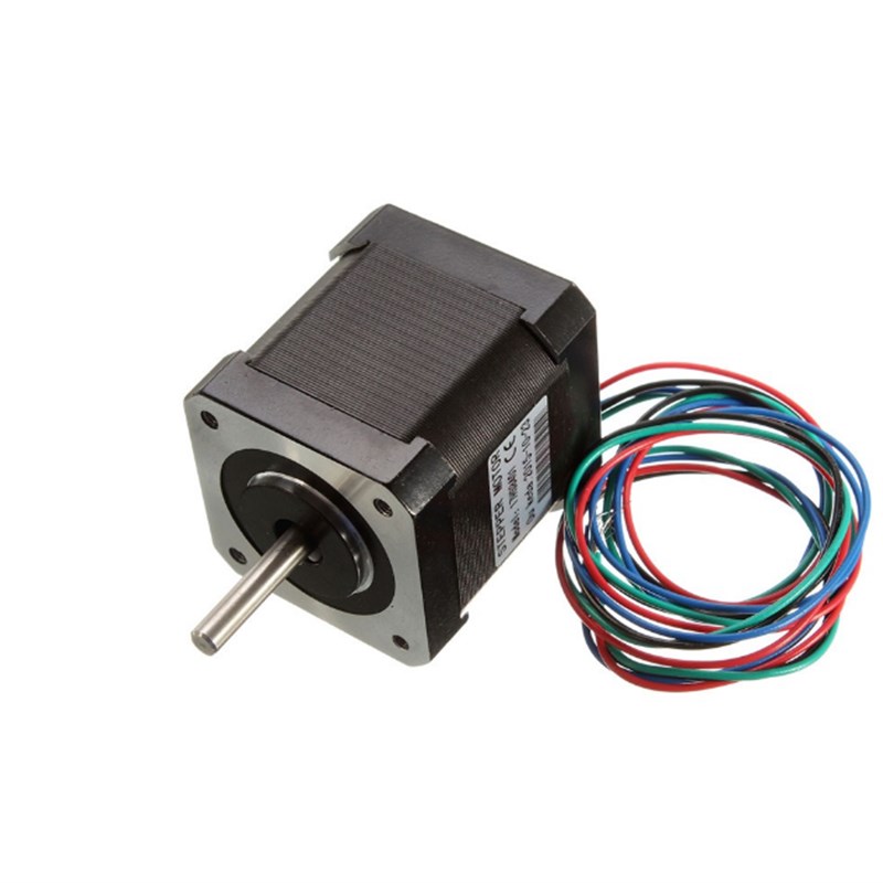 厂家直销 42MM步进电机 NEMA17 1.8机身40MM 力矩0.4N.m 套装