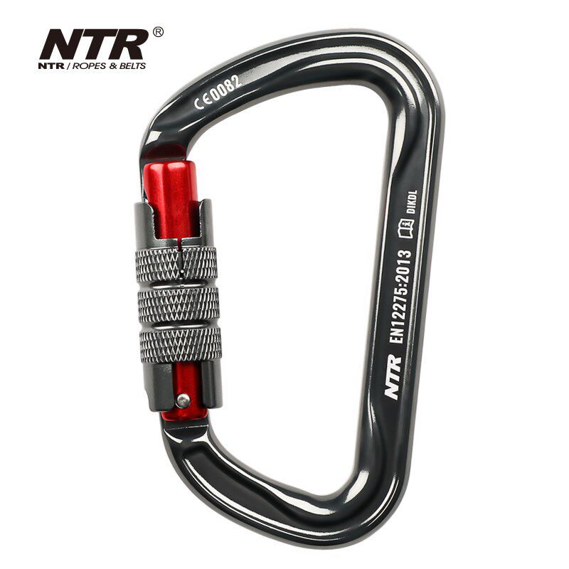 NTR/耐特尔  DIK 铝合金自动锁 30kN 户外攀爬登山高空作业现货