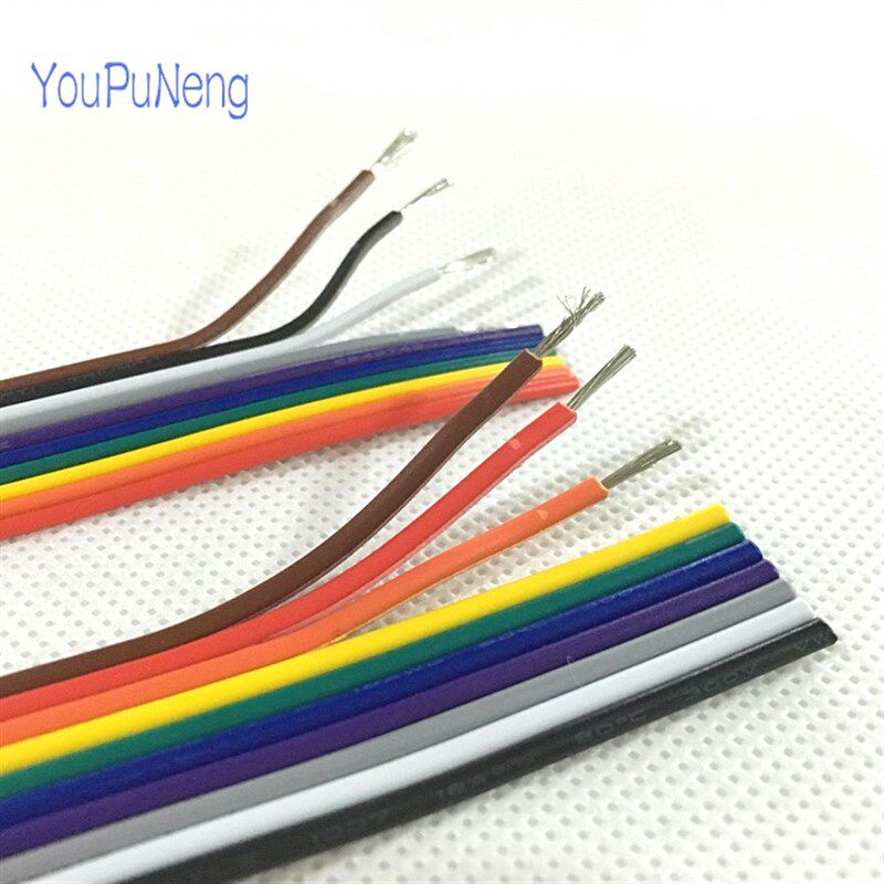 18AWG 排线 彩排 并线 多股 可以过大电流10P