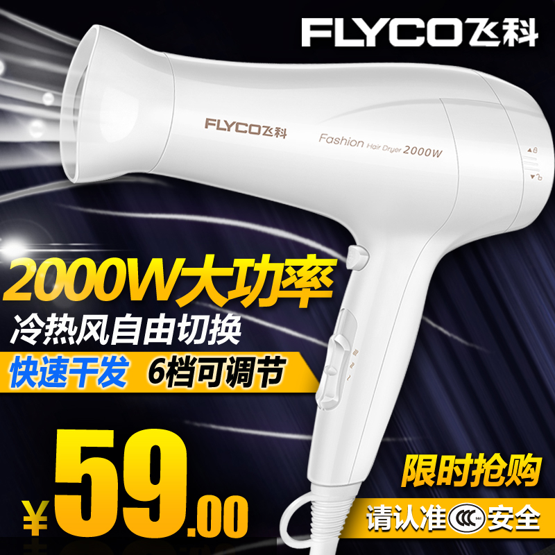 飞科FH6232电吹风机大功率冷热风家用发廊理发店吹风机学生吹风筒