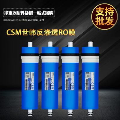 CSM世韩RO膜50G75G100G400G世韩膜净水器反渗透膜纯水机通用滤芯