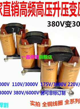 40V 380伏110v高频220V高压升压3000V变压器6000V引弧打火175V 75