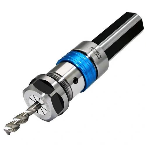 数控车床攻丝刀柄伸缩浮动防乱牙攻丝夹头丝锥夹具直柄攻牙刀柄