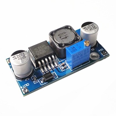 DC-DC升压模块 XL6019 4A电流升压板 电源模块输出可调