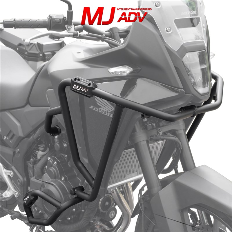 适用本田NX400保险杠护杠上下全包围碳钢后货架无损安装