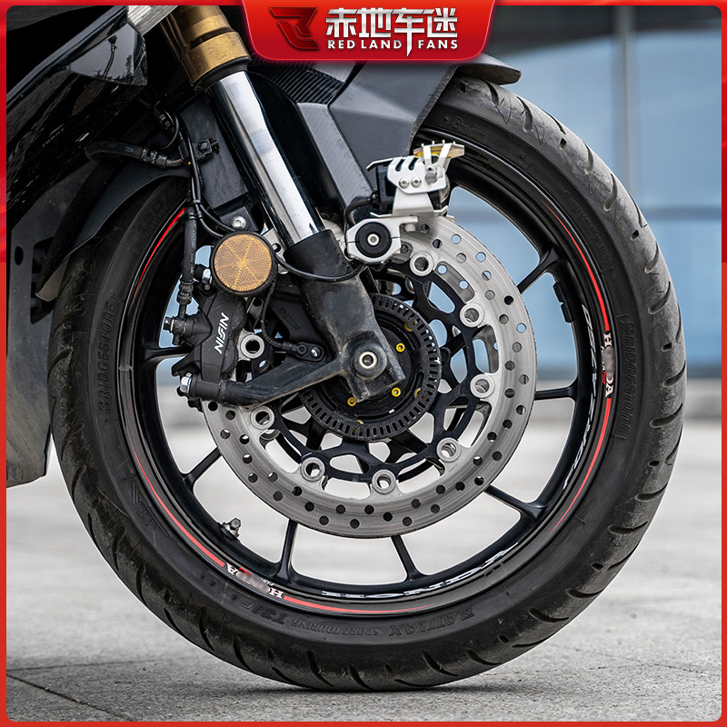 适用本田佛沙FORZA NSS 750轮毂贴轮圈贴钢圈反光贴纸车身贴改装