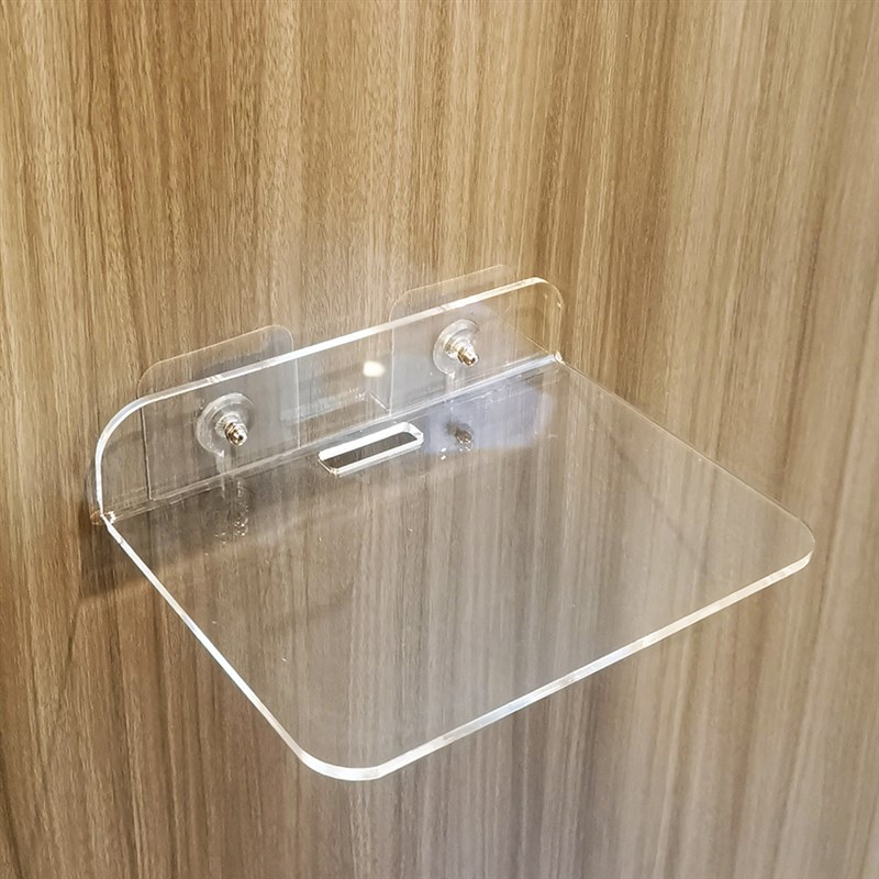 壁挂式免打孔墙上家庭整理置物架路由器机顶盒监控投影仪收纳盒架