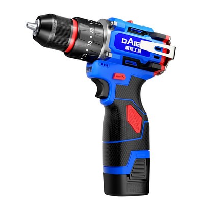 无刷手电钻冲击钻家用打墙充电式锂电钻电动工具多功能电动螺丝刀