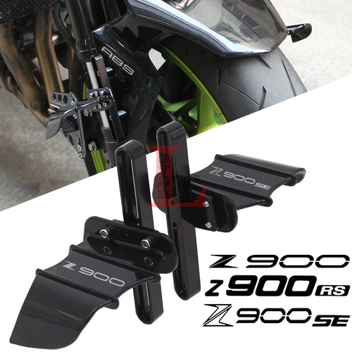 适用于川崎Z900 SE改装前轮定风翼Z900RS蝙蝠翅膀破风导流翼风刃