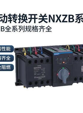 自动转换开关双电源CB级NXZB-63S/4A D型4P PC级NXZHB-63/4A