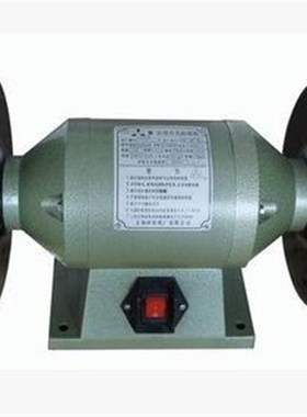 正品上海砂轮机厂 三棱牌  台式砂轮机 MDQ3220S  200MM 磨光机