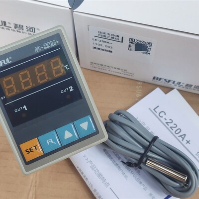 原装BFSFUL碧河LC-220A+太阳能双路温度控制器两路温控器 温控仪
