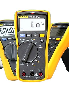 FLUKE福禄克万用表F115C/F116C/F117C数字万用表手持多用表原装