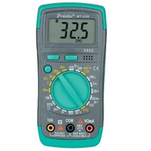 台湾宝工MT-1210数字数显万用电表万能表电表三用表带背光蜂鸣