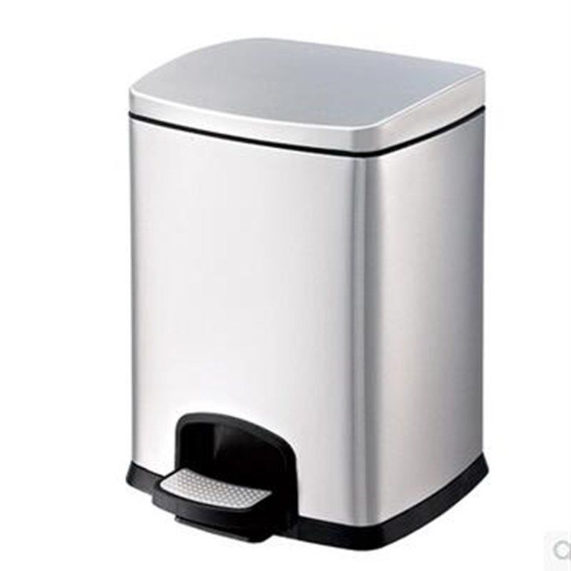 南 方形双层不锈钢宾馆KTV客房间带盖脚踏桶办公室家用垃圾桶纸篓,农用物资,苗木固定器/支撑器,淘宝优惠券,粉丝福利购,淘宝优惠卷
