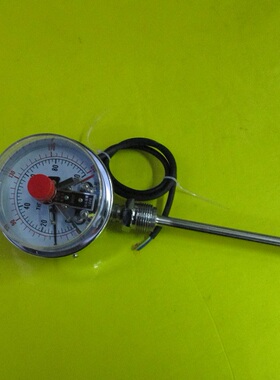 WSSX-411 0-100 L=400mm液压站用电接点双金属温度计电控温度计