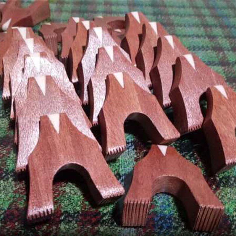 通用迷你古筝琴码半筝筝码童筝便携式小古筝琴迷你古筝筝码125筝