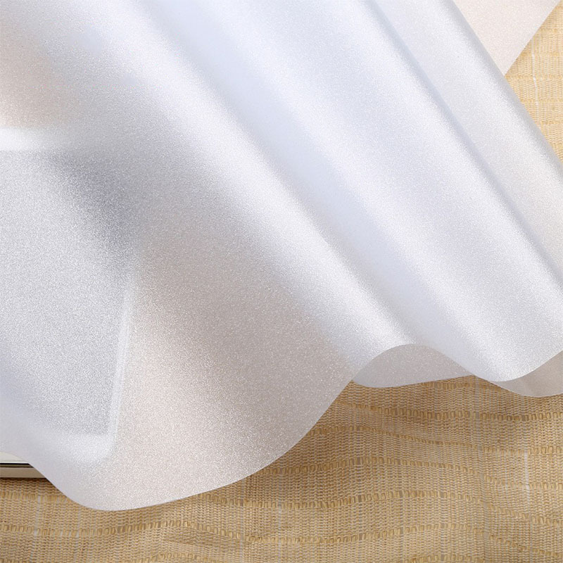 122CM宽静电纯磨砂透光不透明办公室门面阳台隔间窗户玻璃贴贴膜